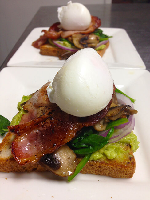 Bulimba Breakfast Poached Eggs on Toast - Willes Fine Foods