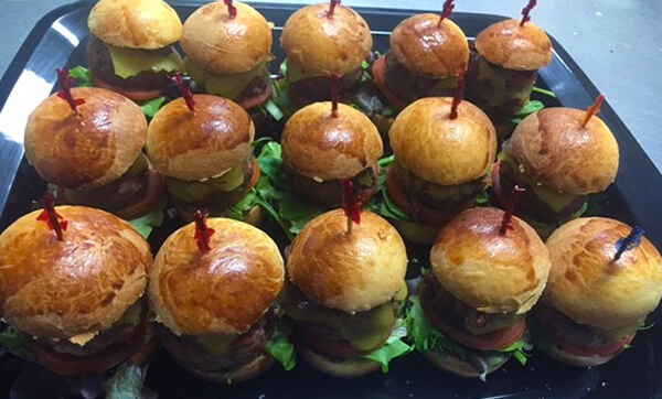 Special Finger Foods Catered at your Brisbane Party - Willes Fine Foods Mini Beef Burgers